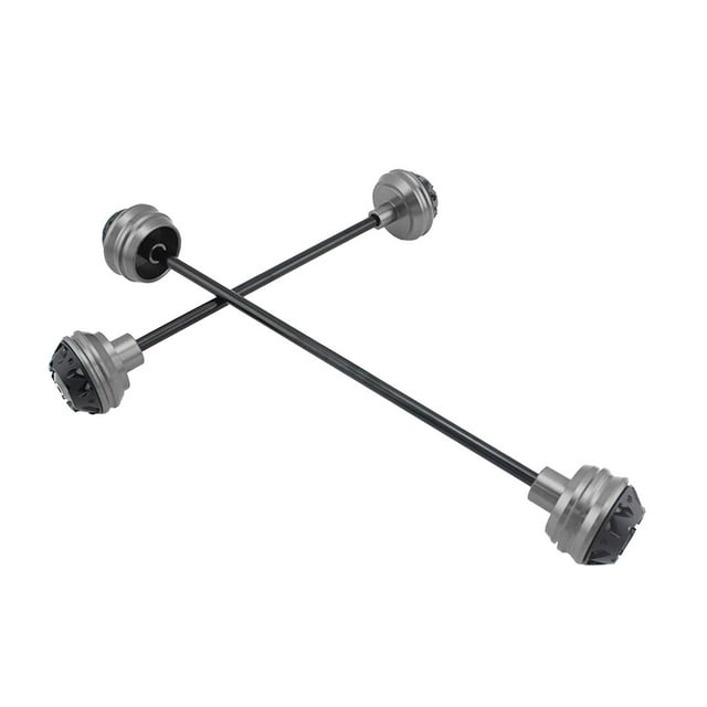 Deslizadores de eje de horquilla de rueda de aleación de aluminio para S1000R 2009-2016 gris Zulema deslizadores del eje