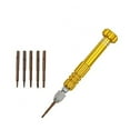 thumbnail image 1 of WHEANG 5 In 1 Magnetic Tip Precision Torx Screwdriver Set Cellphone Watch Kit, 1 of 4
