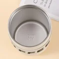 thumbnail image 7 of Portable Coffee Travel Mug, 304 Stainless Steel, Hot Water Bottle, Fashion Cute Thermos Bottle, 460ml Insulation Coffee Cup (White,460ml), 7 of 7