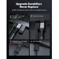 thumbnail image 4 of Cable DisplayPort 1.4, cable DP 8K de 3,3 pies [certificado VESA, 8K@60Hz, 4K@144Hz, 2K@240Hz/165Hz/144Hz], cable/s de puerto de pantalla de alta velocidad trenzado de 32,4 Gb para monitor de juegos, HDR/HDCP/ FreeSync/G-Sync JM Cocina, Decoración y Otros, 4 of 5
