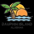 thumbnail image 3 of CafePress - Alabama Dauphin Island Pajamas - Men's Dark Loose Fit Cotton Pajama Set, 3 of 7