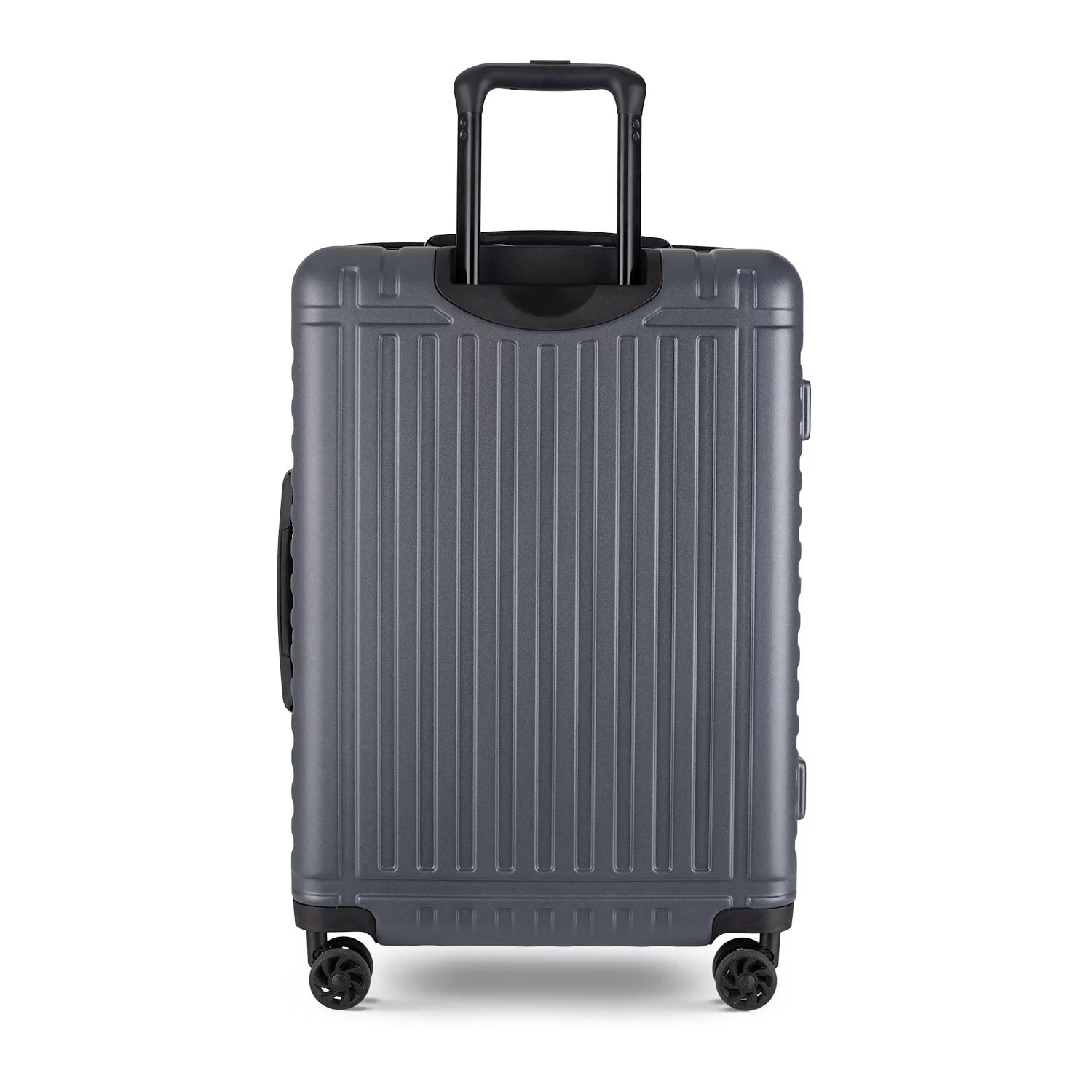 iFLY Smart Hardside Departure 2 Piece Set, 20" Carry-on and 24" Checked Luggage, Charcoal