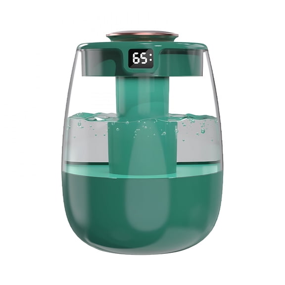 ACDANC Humidifiers for large room no filter Easy Top Fill Quiet Cool Mist Humidifiers With LED Light USB Double Spray Heavy Fog Silent Digital Humidifier Multipurpose For Home Bedroom Office