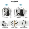 thumbnail image 4 of Gost Kids Makeup Bags Set Travel Toiletry Bags Portable Cosmetic Bags Organizer Waterproof 2 Packs, 4 of 7