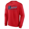 thumbnail image 2 of Men's Fanatics Red St. Louis Cardinals Focus Fleece Pullover Sweatshirt, 2 of 3