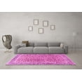 thumbnail image 3 of Ahgly Company Indoor Round Persian Pink Traditional Area Rugs, 6' Round, 3 of 4