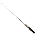 thumbnail image 1 of Titanium Alloy Carbon Ultra Short Ice Fishing Rod 70cm Insert Solid Soft Tail Rod (Straight Handle), 1 of 10