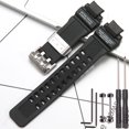 thumbnail image 3 of Correa de silicona para reloj Casio G-SHOCK GA1000 GA1100 G-1400 GW-A1100 GW-A1000 GW-4000, pulsera impermeable, accesorios para reloj, 3 of 5
