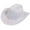 White, variant on Cowboy Hats Shimmering Crystal Hat for Bachelorette Party Cocktail Parties