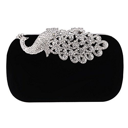 rhinestone clutch bag