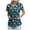 Light Blue, variant on GEWSEY Scrubs for Women Tops Easter Print Shirt V Neck Cartoon Pattern Short Sleeve Nursing Uniform with Pockets (Dark Blue, 3XL)