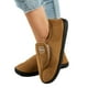thumbnail image 5 of Zapatos para Sin Cordones Hombres Cuero Gamuza Antideslizante Cómodo Cálido Felpa Interior/Exterior Pies Diabéticos Hinchados, 5 of 9