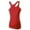 Red, variant on Duoif Womens Tops, Fitness Tank Tops Tight Sleeveless Running Shirts for Women Black L