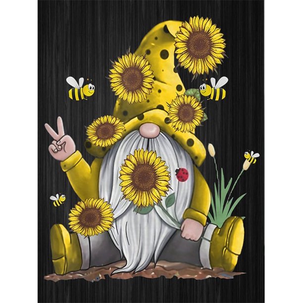 Wdftyju Pintura de gnomo al óleo sin marco de 40x50cm por números, regalo, decoración de la habitación del hogar (L336) Wdftyju 5xd3rw0xq6kf8qr2D01