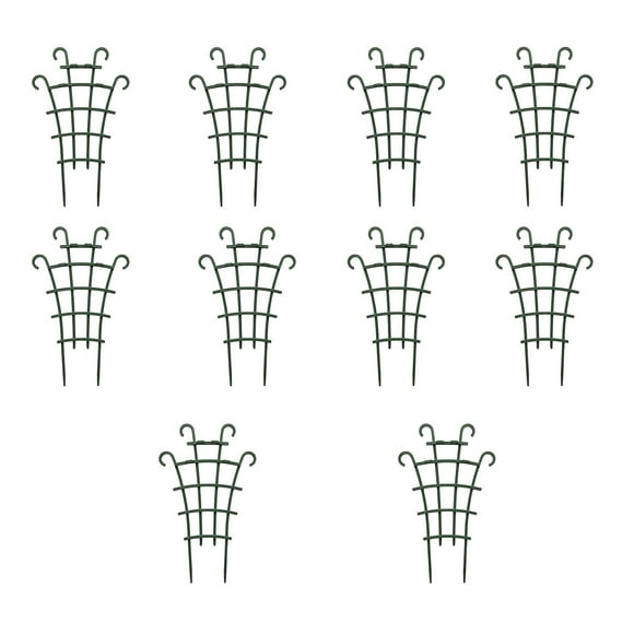 Meitianfacai Pergola d'Escalade pour Plantes Support de Fleurs Support de Fleurs Protège-Feuilles Support de Fleurs en Fer Griffe de Crabe Orchidée Monstera Cadre de Support