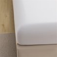 DONGTIAN Premium Solid Color Brushed Fitted Sheet,Extra Soft Microfiber