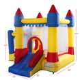 thumbnail image 4 of Topcobe Inflatable Bounce House, Slide Bouncer Kids Castle Jumper w/ Slide, 4 of 8