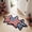Hot Pink, variant on American Independence Day Flag Floor Mat, 27.56"x17.72" Polyester Non-Slip Rug, Decorative & Functional Mat for Entryway, Bathroom, Coffee Table
