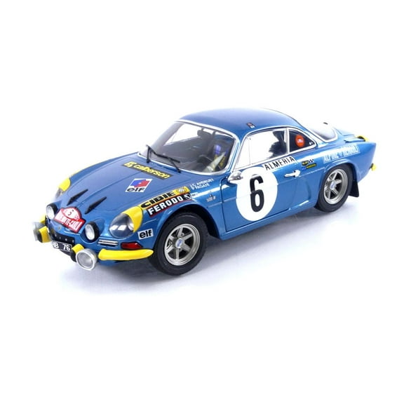 SOLIDO 1/18 - ALPINE A110 1600S - Rallye Monte Carlo 1972