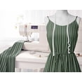 thumbnail image 5 of Soimoi Green Fabric - By the Yard - 54 Inch Wide - Stripes - Timeless Appeal with Classic Stripes Printed Fabric, 5 of 6