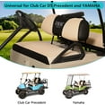 thumbnail image 6 of 10L0L Golf Cart Seat Cover for Yamaha Club Car Precedent-Beige Black（L Size), 6 of 7