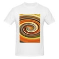 thumbnail image 4 of Bingfone Colorful Swirl Men'S Loose Fit Short-Sleeve Pocket T-Shirt, 4 of 7