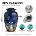 thumbnail image 2 of SABURIAL Bee Urn - Perfect Memorial Urn For Men & Women Ash - Lovely Handcrafted Small Urns For Adult Ashes - Unique Funeral Urns For Ash - Combo - 10 Inch Large & 3 Inch, 2 of 7