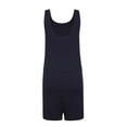 thumbnail image 4 of Aayomet Bodysuit For Women Jumpsuit Neck Solid Women Fashion Color Jumpsuit Casual Pocket Sleeveless Round Belted Women's,Dark Blue S, 4 of 5