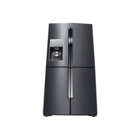 Counter Depth Stainless Refrigerator - Samsung RF23J9011SG / RF23J9011SG/AA 22.5 cu. ft. Black Stainless Counter-Depth French 4-Door Flex Door Refrigerator