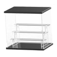 thumbnail image 3 of Vitrina de acrílico para almacenamiento, caja de exhibición, soporte de protección, vitrina de juguetes 32 cm, 3 of 9