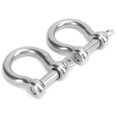 thumbnail image 4 of Grillete de Arco Sincero 2 uds Acero Inoxidable Ancla de Anillo en D Carga M14 700kg, 4 of 10
