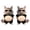 A, variant on 3D Silicone Cat Belly Pinching Sticker, Anti-Collision for Car Door, Cute Fidget Toy, 2 Pieces