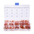 thumbnail image 1 of Unique Bargains Silicone O-Ring Kit, 225pcs Metric Seal Rings Assortment Set Red, 1 of 3