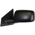 thumbnail image 2 of For Nissan Rogue Select 2014 2015 Door Mirror Driver Side | Power Glass | Heated | Manual Folding Type | With Primed Cover | Replacement For NI1320236 | 96302JM200-PFM, 2 of 6