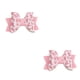 thumbnail image 1 of Minnieouse Clip deslizante para el pelo con lazo para niña, alfileres de doble capa brillantes, accesorios de abrazadera, diadema, tocado, lazo Lazo de rejilla rosa 2Conjunto, 1 of 6