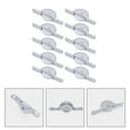 thumbnail image 6 of NICEXMAS Track Pulleys Silver Stable Sliding 10Set 3x1.1in, 6 of 8