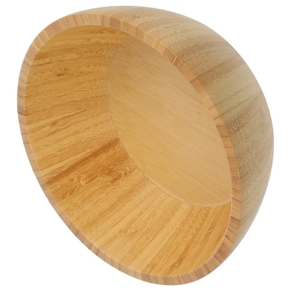 SEWCHICS Decorative Fruit Bowl Bamboo Easy to Clean Multi-use Home Use 1Set