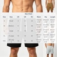 thumbnail image 3 of IROINNID Men's Relaxed Fit Drawstring Athletic Shorts with Elastic Waist Side Pockets Lightweight Breathable Fabric for Summer Gym Running and Sports, 3 of 6