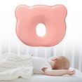 thumbnail image 1 of kusrkot Baby Head Pillow for Sleeping Infant Nursing Pillows Ergonomic Infant Pillow Pink perfke Almohada infantil, 1 of 9