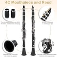 thumbnail image 2 of Clarinete Ktaxon Sib de Baquelita con 17 Llaves Kit Intermedio, 2 of 7