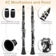 thumbnail image 2 of Clarinete Ktaxon Si Bemol 17 Llaves Bakelita Set para Estudiantes, 2 of 7