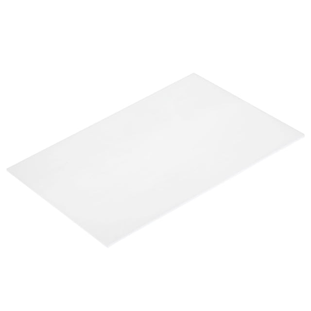 Unique Bargains Stained Glass Sheet Mosaic Tile 7.9 Inch x 5.9 Inch White Stained Glass Sheets for Crafts Art Project