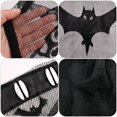 thumbnail image 3 of 2 cortinas de encaje negras con forma de murciélago y telaraña para Halloween, decoración de puerta espeluznante para fiesta de Halloween, decoración del hogar (40 x 84 pulgadas/101 x 213 cm), 3 of 4