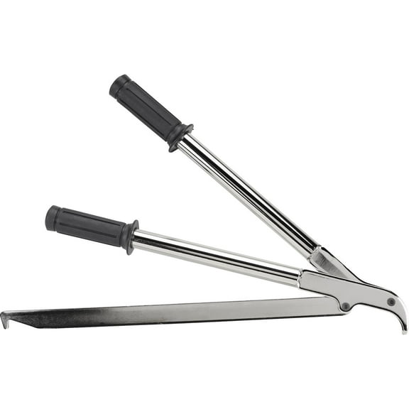Speedway Motors Bead Breaker Tool for 15 Inch Wheels Wide Foot Bead Buster with Rubber Cushioned Handles Portable Tire Changing Tool for Oval Track