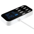 thumbnail image 1 of Adaptador del eje la estación carga del coche los cargadores 12-24V del 8 puertos USB, 1 of 6