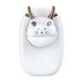 thumbnail image 2 of Ventilador de cuello colgante portátil Ventilador de aire con dibujos animados recargable USB 3 velocidades Blanco Gloria Mini ventilador para colgar en el cuello, 2 of 7