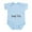 Sky Blue, variant on CafePress - Hug Life Infant Bodysuit - Baby Light Bodysuit, Size Newborn - 24 Months