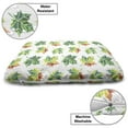 thumbnail image 3 of Autumn Pet Bed, Natural Colorful Season Maple Leafs Hand-Drawn on a Plain Background, Resistant Pad for Dogs and Cats Cushion with Removable Cover, 24" x 39", Fern Green and Cinnamon, by Ambesonne, 3 of 4