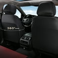 thumbnail image 2 of Coverado Front Car Seat Covers, 2 Seats Luxury Faux Leather Seat Protectors, Universal Fit for Most Cars, Black&Red, 2 of 6