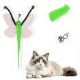 thumbnail image 3 of Repuestos de varita para gatos Unique Bargains 2 Pcs para varita interactiva de mascotas, accesorios de recarga en forma de orugas verdes, 3 of 7